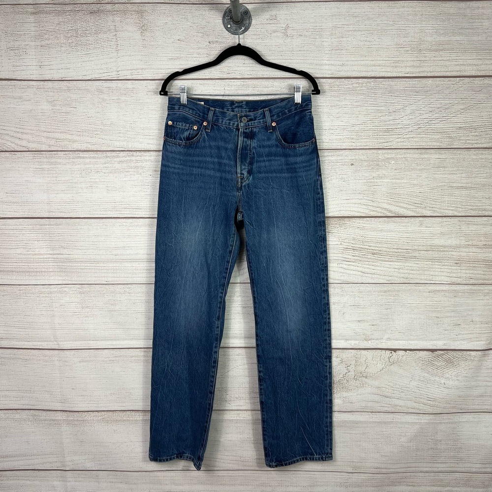 Levi's Premium Women's 501 90's Straight Leg Non-Distressed Jeans Size 27